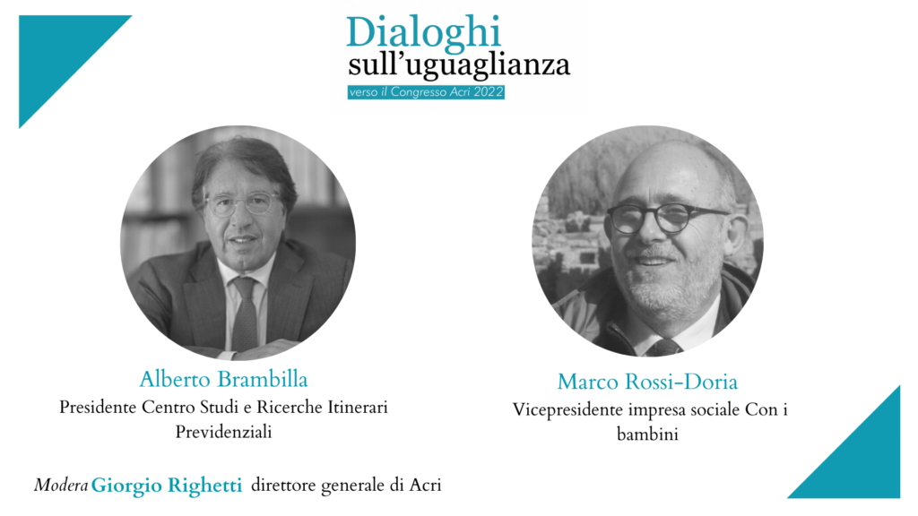 Dialoghi sull’uguaglianza | Alberto Brambilla e Marco Rossi-Doria – VIDEO