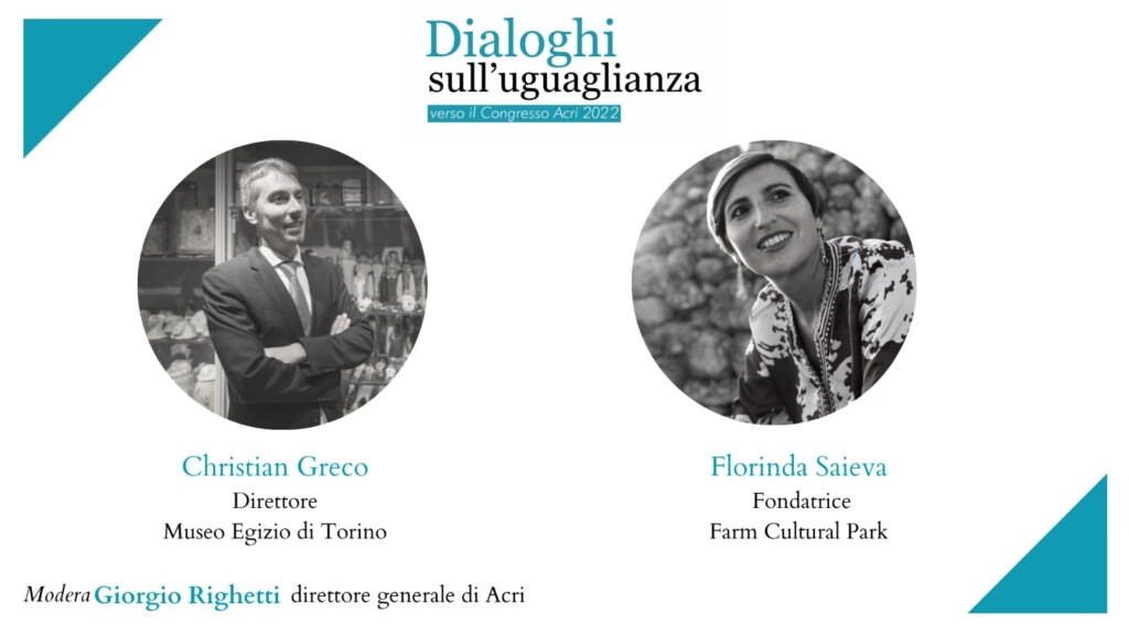 Dialoghi sull’uguaglianza | Christian Greco e Florinda Saieva – VIDEO