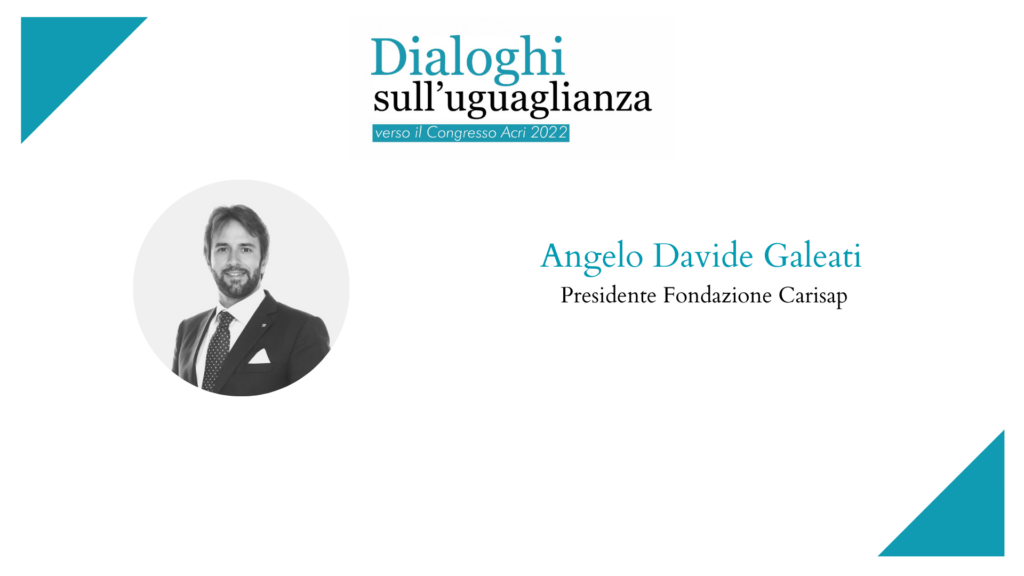 Uguaglianza e relazioni paritarie | Angelo Davide Galeati